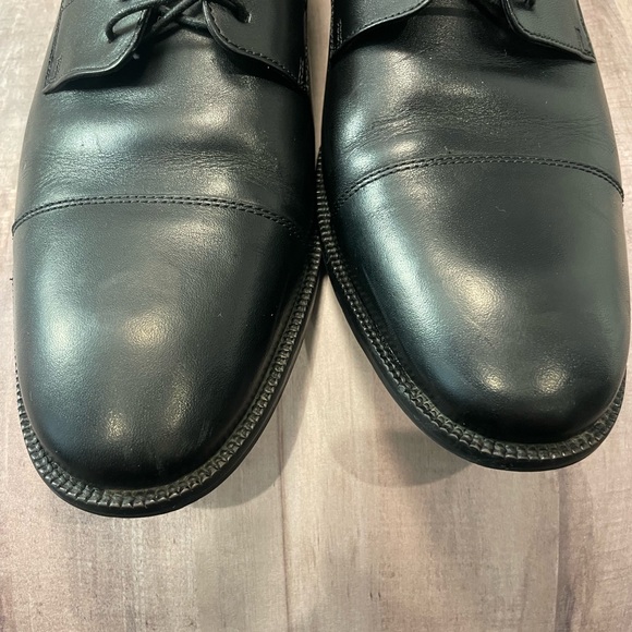 Cole Haan Black Leather Benton Cap Toe Oxford II Dress Shoes C24121 sz: US 11 M - Picture 3 of 13